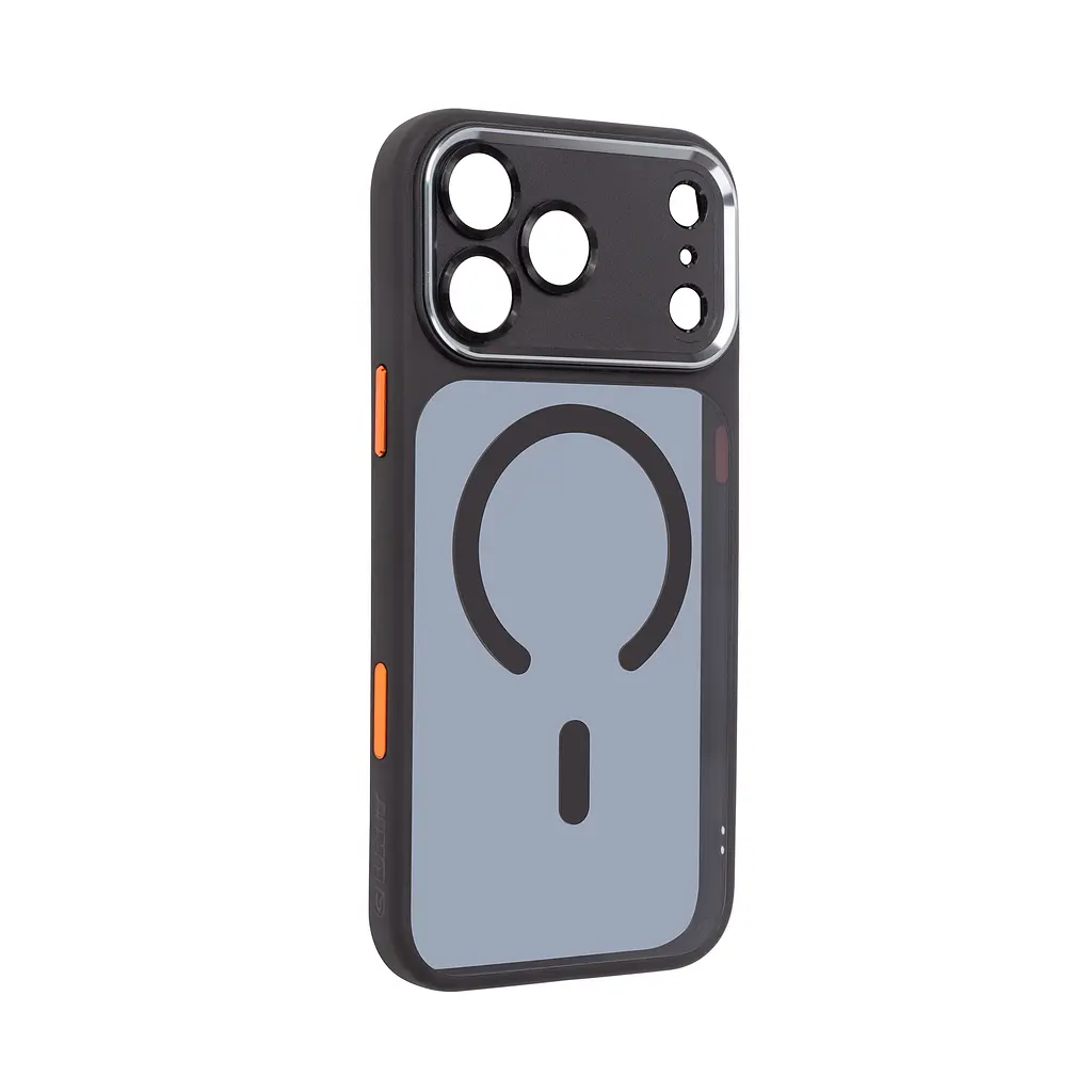 Чехол для Apple iPhone 17 Pro Max, Unit MagSafe SE, черный, с защитой камеры, магсейф, противоударный, магнитный, панель-накладка с MagSafe, с поддержкой беспроводной зарядки, TPU+PC, защита всего корпуса, ударостойкий, ArmorStandart (ARM86322) - фото 2