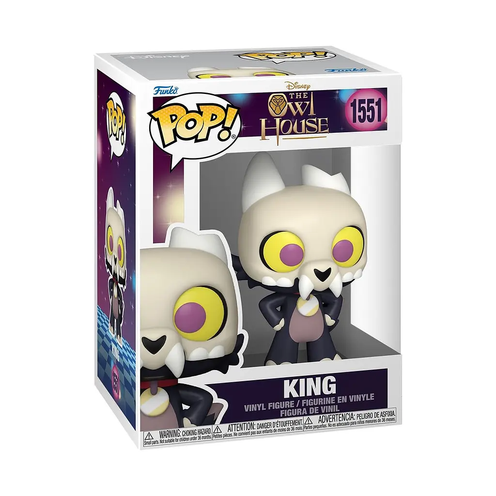 Фігурка Funko Pop Owl House King Будинок Сови Король 10 см FP OH K 1551 - фото 3