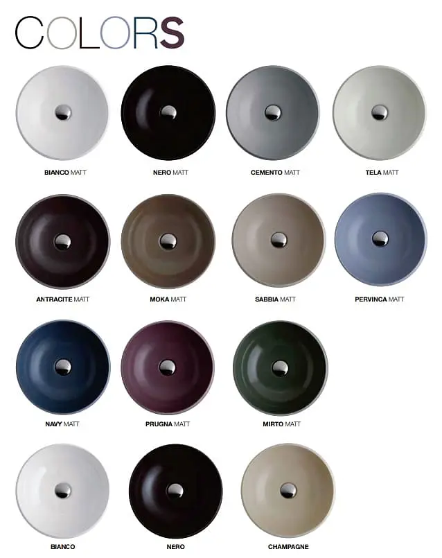 Умивальник Simas Foriu 40 Black Matte Чорний матовий FO03NM - фото 2