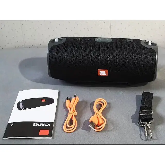 Портативна блютуз колонка Xterme mini Bluetooth акустика потужний переносний динамік 20 Вт Чорний - фото 7