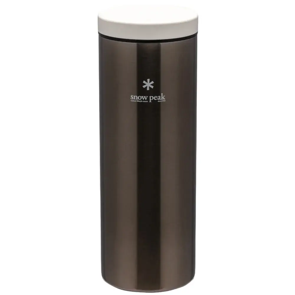 Термопляшка Snow Peak TW-071R-DS Kanpai Bottle 500 мл Dark silver - фото 2