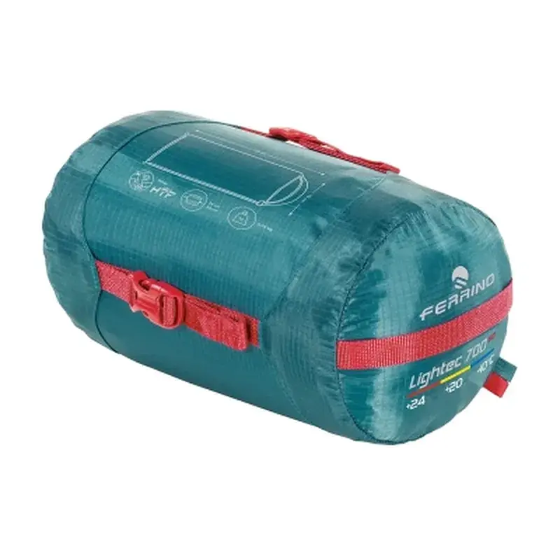 Спальний мішок Ferrino Lightec 700 SQ +20C Green Left (86154NVVS) (929811) - фото 2