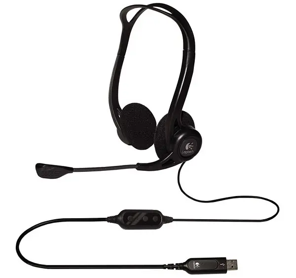 Навушники з мікрофоном Logitech PC 960 USB (981-000100)