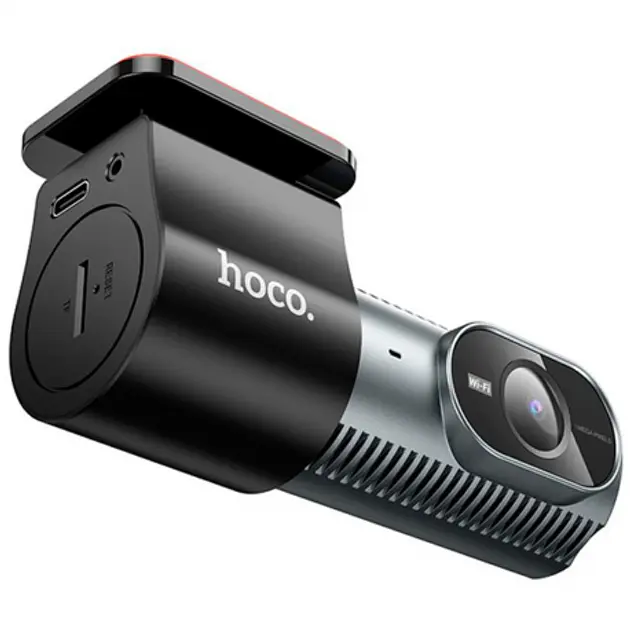 Відеореєстратор Hoco DV13 Screenless Hidden Driving Recorder Grey - фото 2