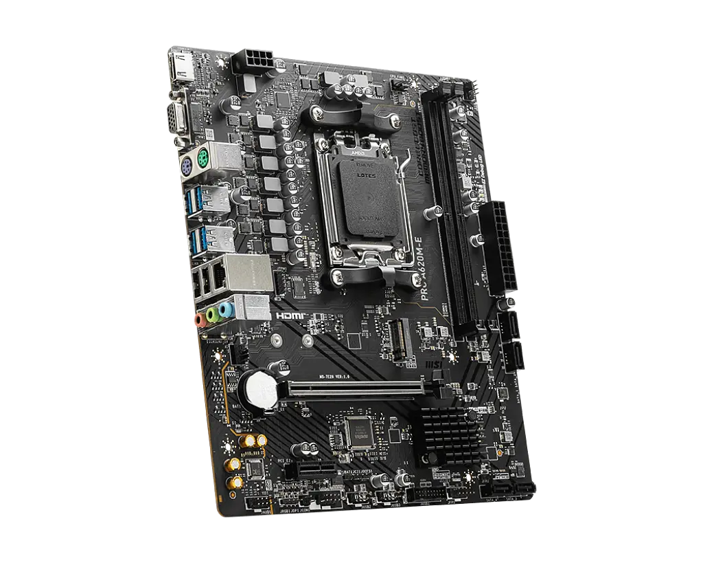 Материнська плата MSI A620M-E Pro Socket AM5 (PRO A620M-E) - фото 3