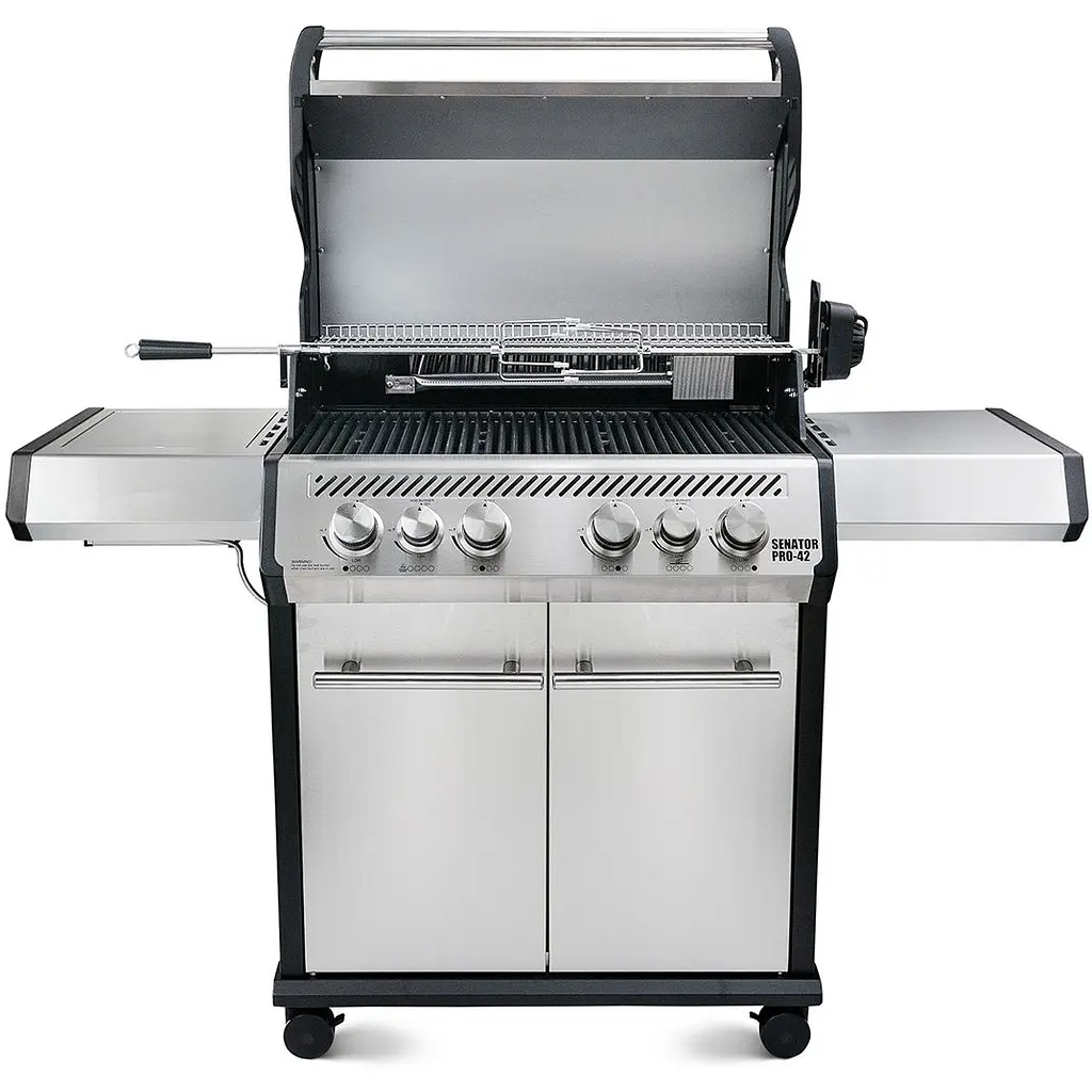 Газовый гриль Grilli Senator Pro-42 с системой BBQ Block Fire (700477) - фото 2