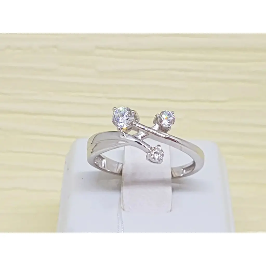 Срібне кільце Лазурит з фіанітами. 19210р 17 - фото 2