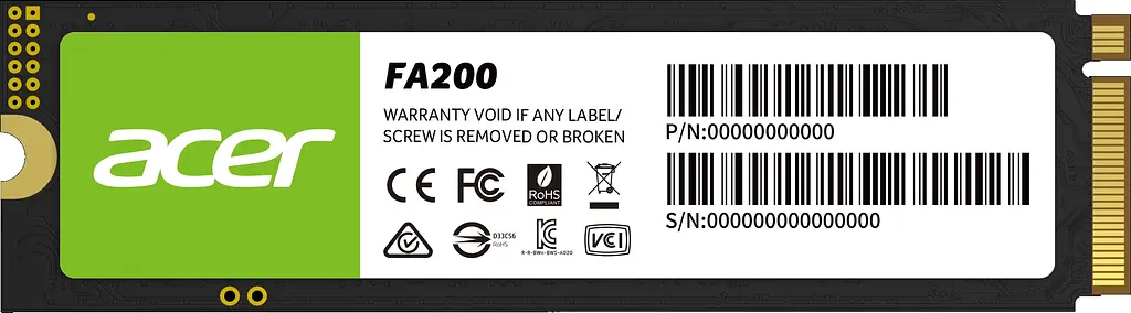 SSD M.2 накопичувач Acer FA200 2TB (BL.9BWWA.125) - фото 2