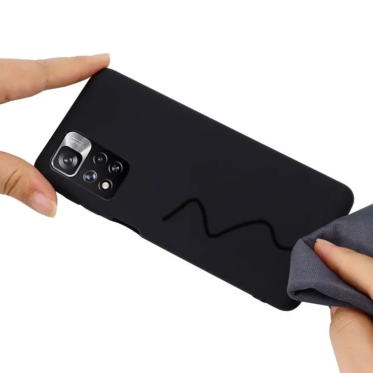 Чохол-накладка Xiaomi Cover Case для Note 11 Pro/Note 11 Pro 5G/Poco X4 Pro 5G (Black) [69382] - фото 4