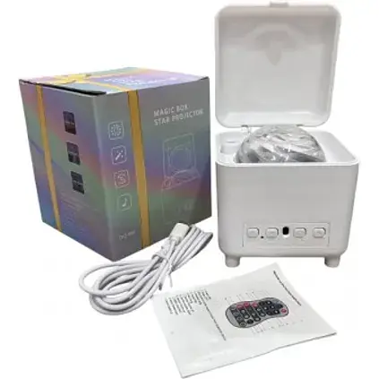 Проектор-ночник Magic Box DQ-M6 с пультом и приложением для телефона (41949-_783) - фото 3