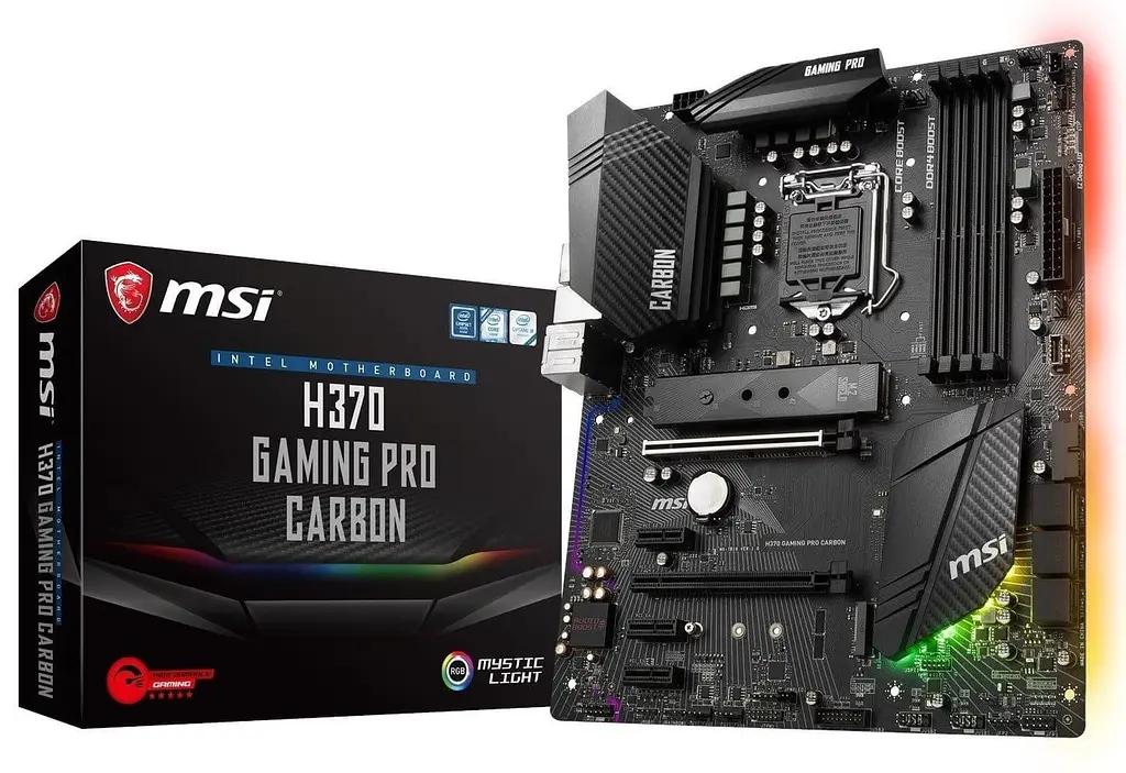 Материнская плата MSI H370 Gaming Pro Carbon (H370 Gaming Pro Carbon) (Socket 1151 v2, Intel H370, ATX) Б/у - фото 5