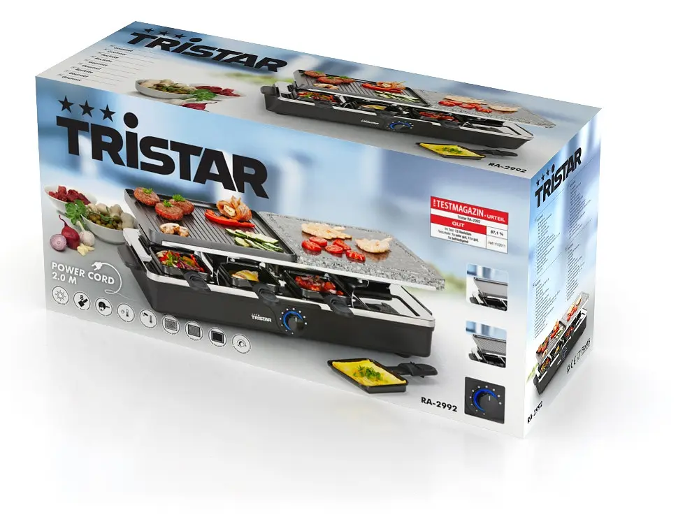 Гриль-раклетниця Tristar RA-2992 - фото 3