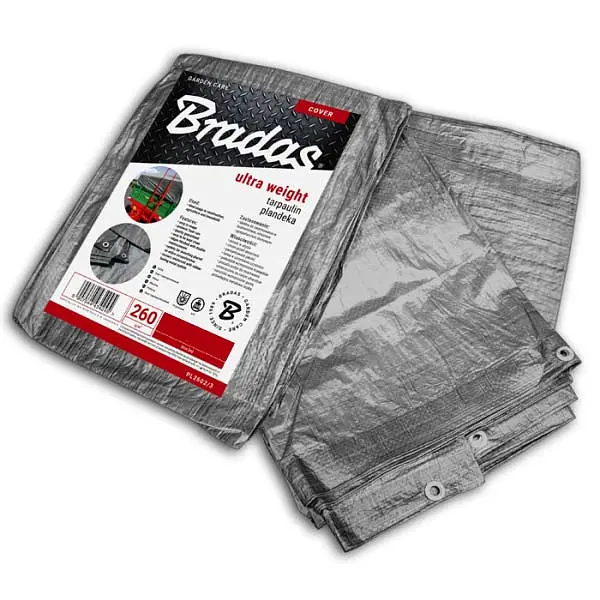 Тент високої міцності Bradas ULTRA WEIGHT 260 г/м² 6 х 8 м PL2606/8