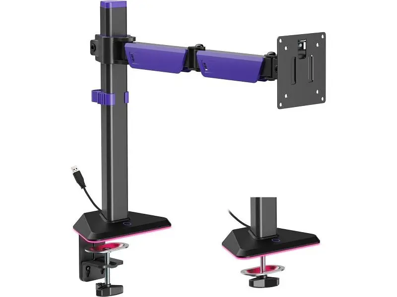 Настільна стійка GamePro MAG101V 17-40 Black-Violet