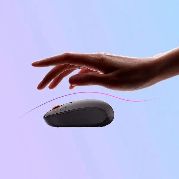 Миша Baseus Wireless Mouse F01B Grey Tri-Mode (B01055503833-00) [99873] - фото 7