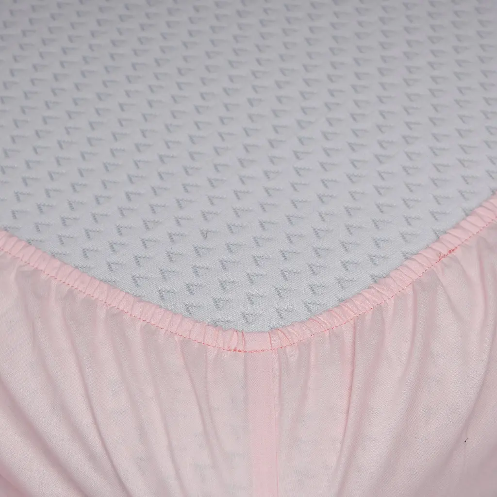 Простынь на резинке Moon&Star Soft Rose Бязь Gold Люкс 120х200х25 см - фото 2