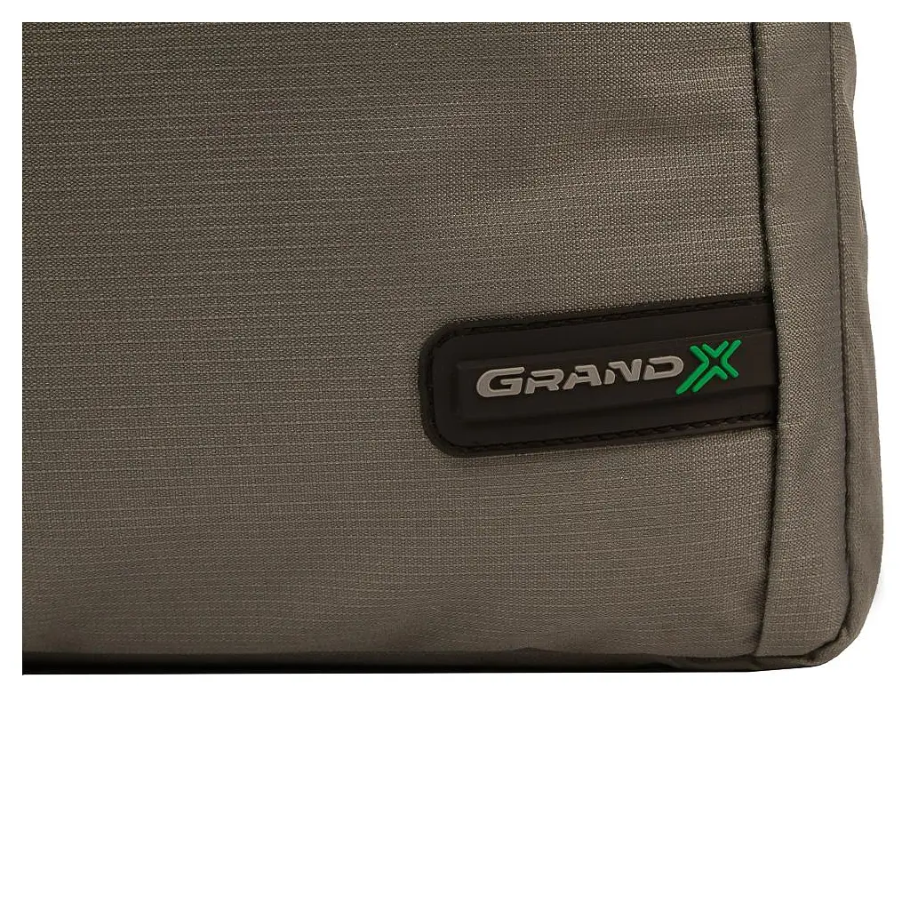 Сумка для ноутбука Grand-X 15.6'' SB-129 Grey Ripstop Nylon (SB-129G) - фото 6