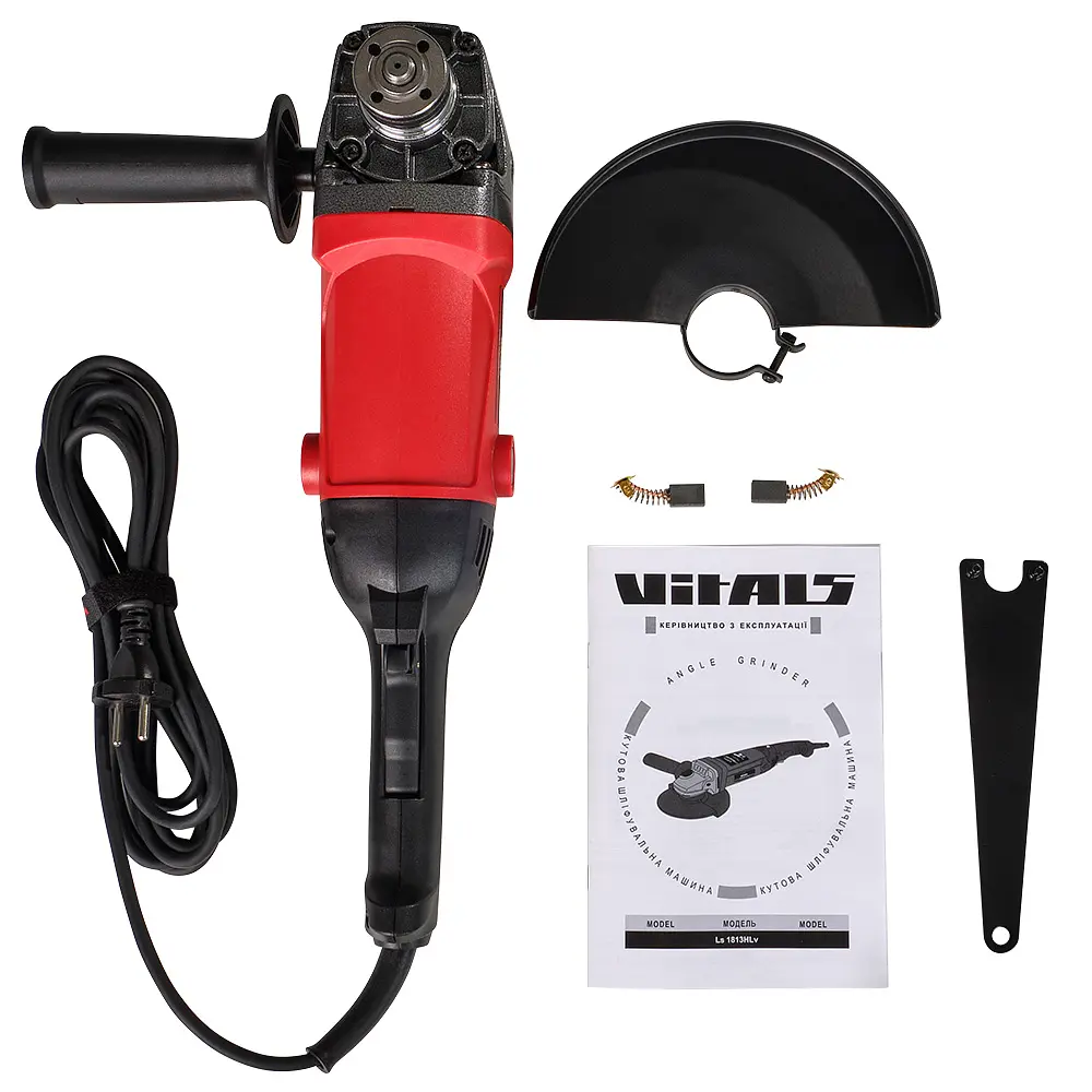 Кутова шліфувальна машина Vitals Master Ls1813HLv (144874) - фото 9