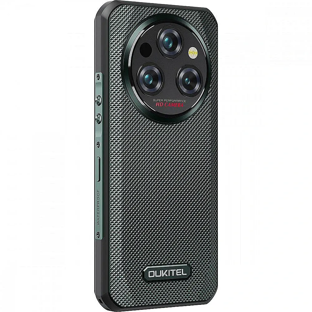 Смартфон Oulitel WP35 5G 66" FHD+ /8GB/256GB MTK6100+ /11000mAh /64+32Мп/ IP69K /NFC Green - фото 8