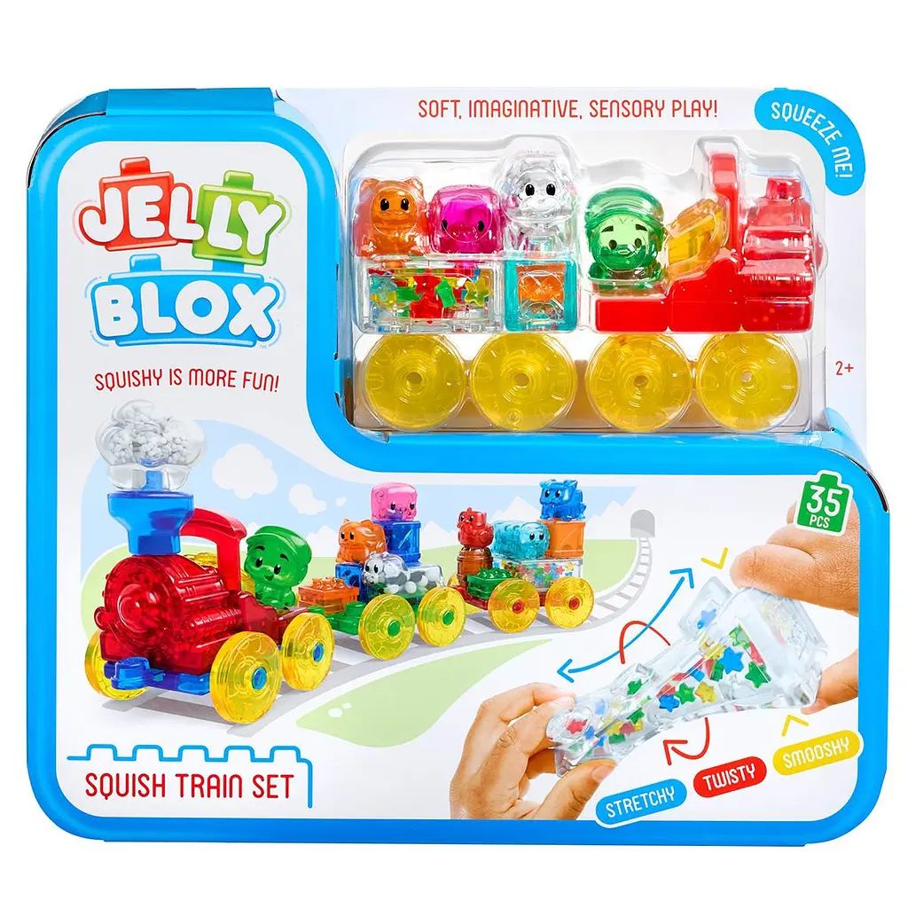 Сенсорний конструктор Jelly Blox Поїзд (937685)
