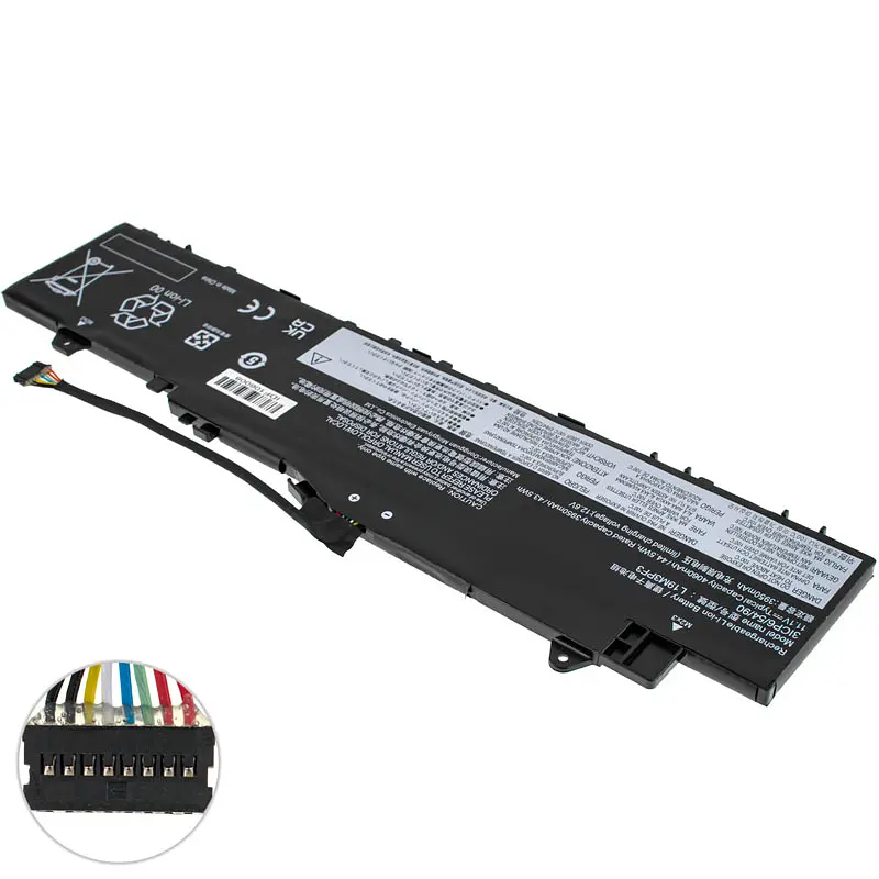 Акумулятор Lenovo L19M3PF4 (IdeaPad 5 14ARE05, 5 14ITL05, 5 14ALC05) 11.1V 4060 mAh 44.5Wh Black - фото 2