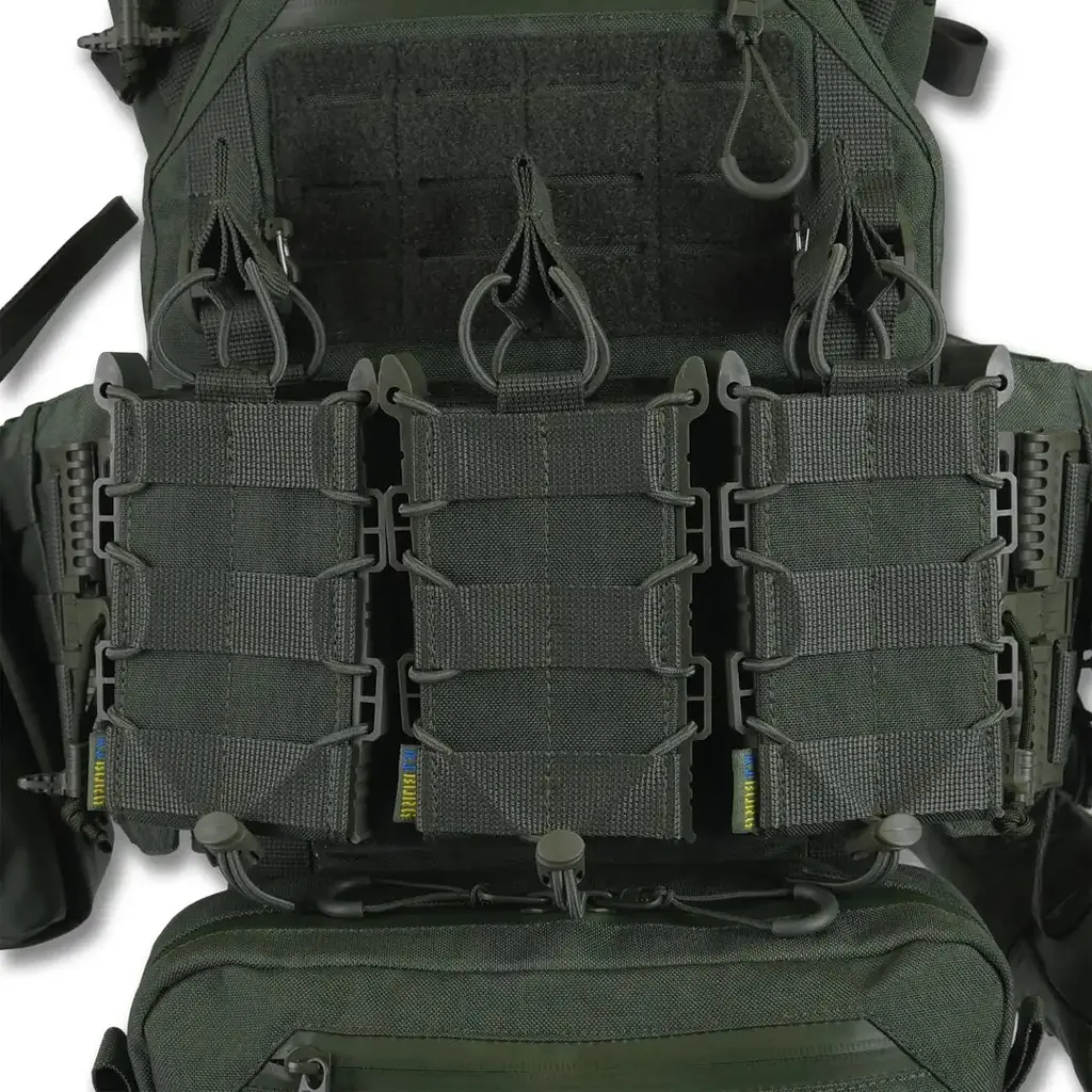 Плитоноска Kiborg GU gen.2 + 8 підсумків Khaki (1000-k55001) - фото 7