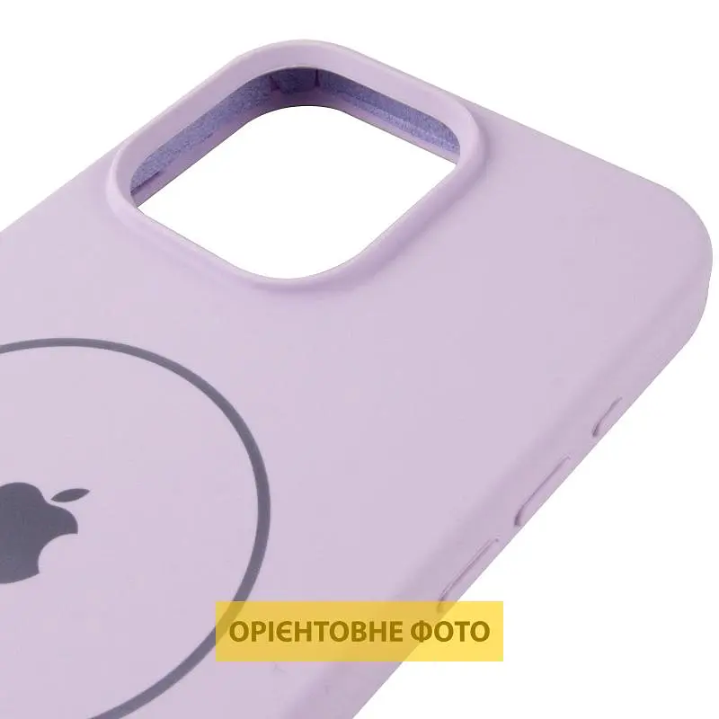 Чехол Epik Silicone Case Full Protective (AA) V2 with MagSafe для Apple iPhone 17 Air (6.5) Сиреневый / Lilac - фото 4