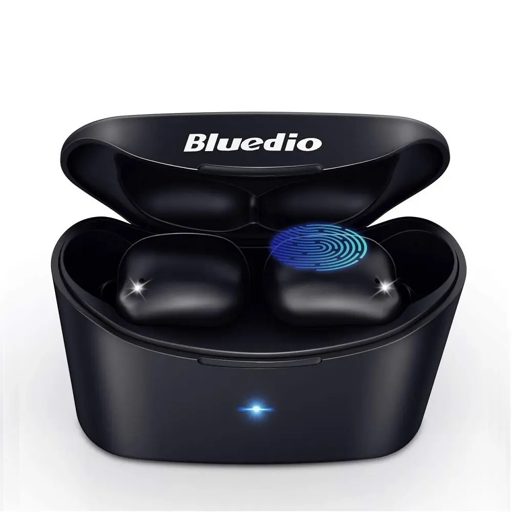 Наушники беспроводные Bluedio T-Elf 2 черные - фото 3