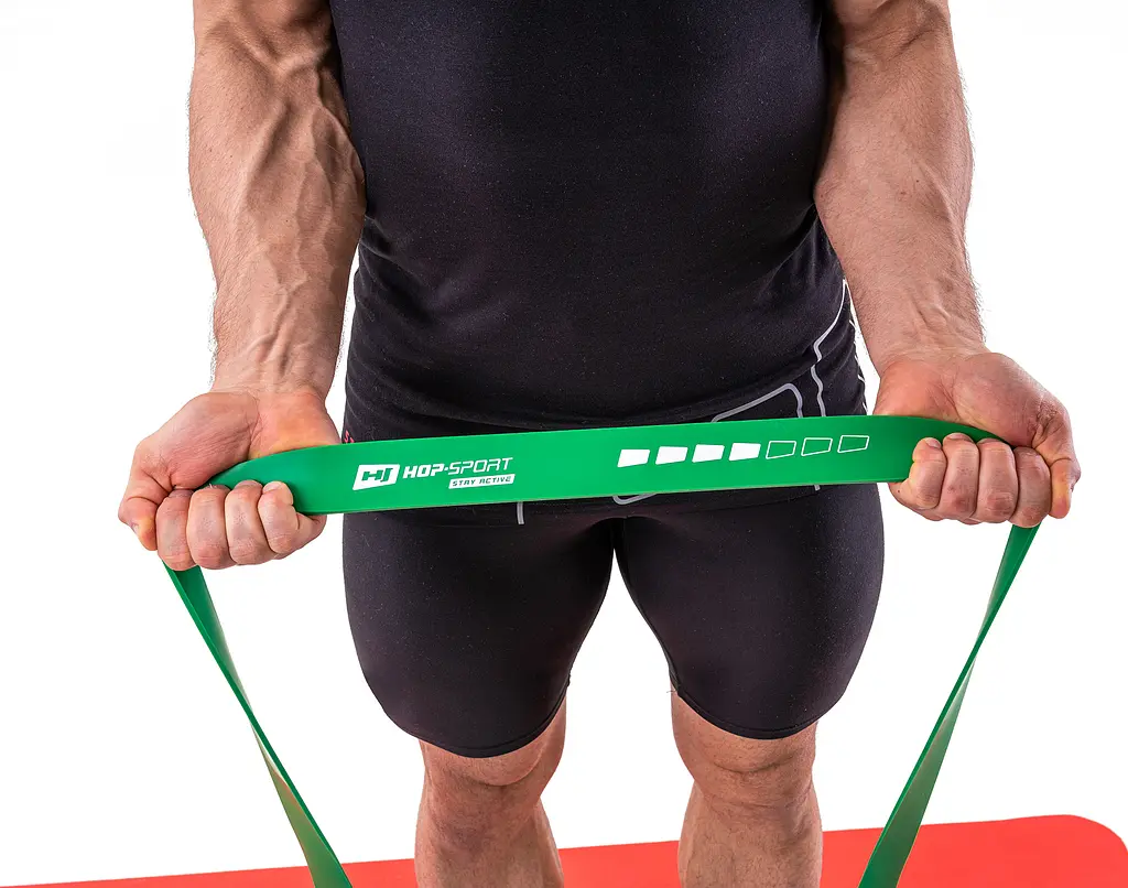 Резинка для фітнесу Hop-Sport 23-57кг HS-L044RR зелена - фото 12