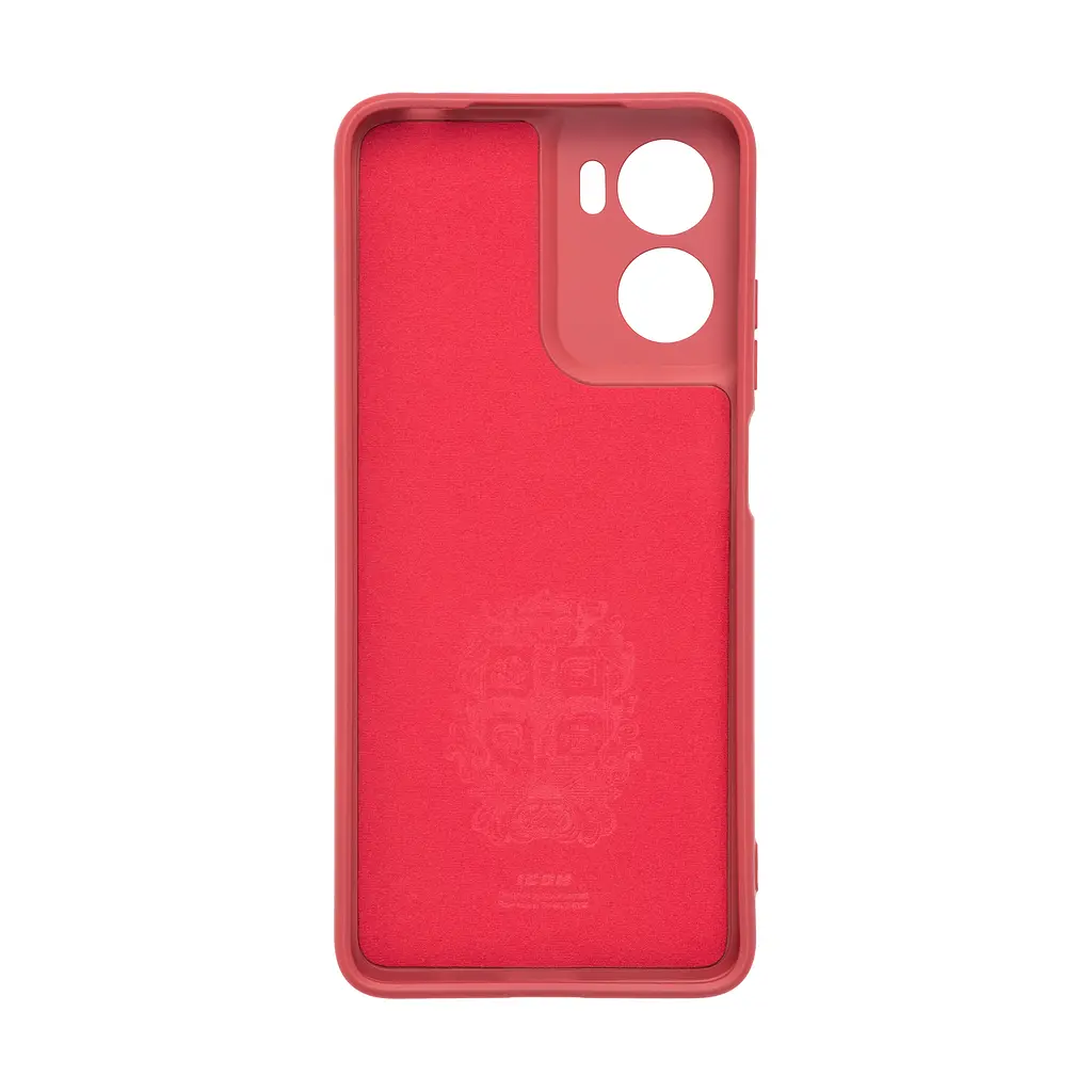 Чехол ArmorStandart ICON для Motorola G05 / E15 Camera cover Dark Red (ARM82985) - фото 2