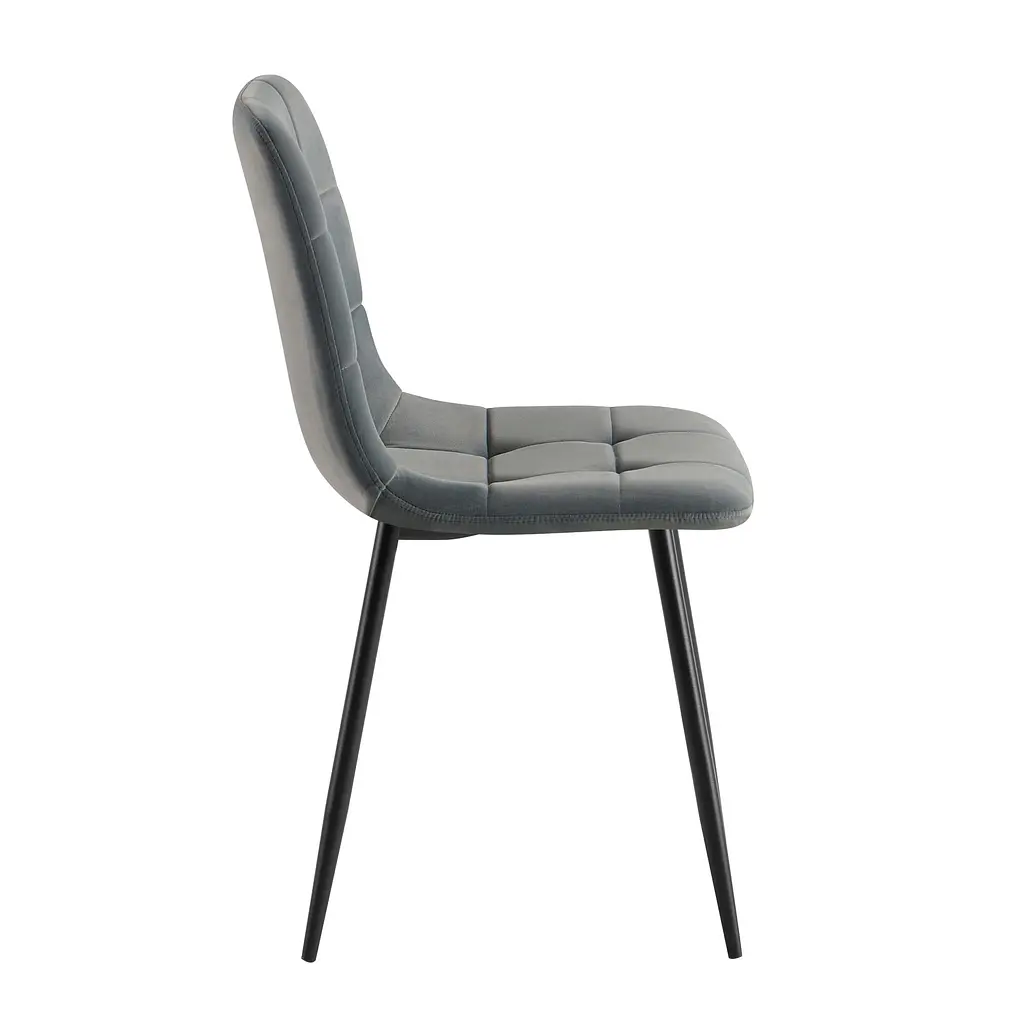Стілець TED New Dark Grey Velvet - фото 3