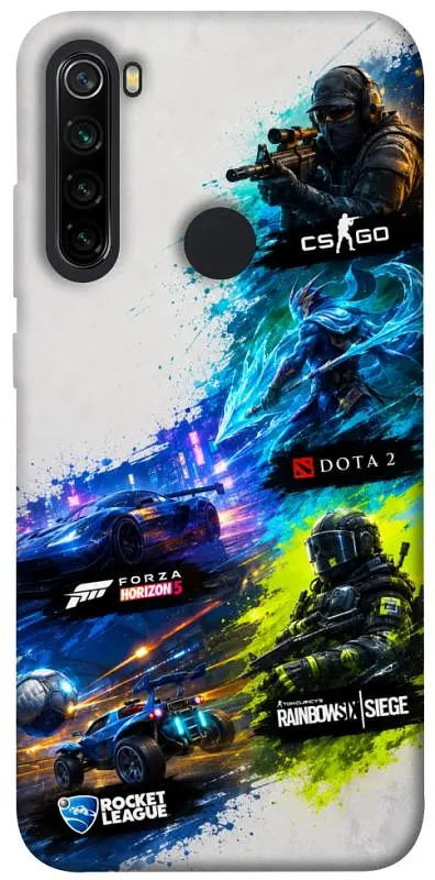 TPU чохол Demsky Full Throttle для Xiaomi Redmi Note 8