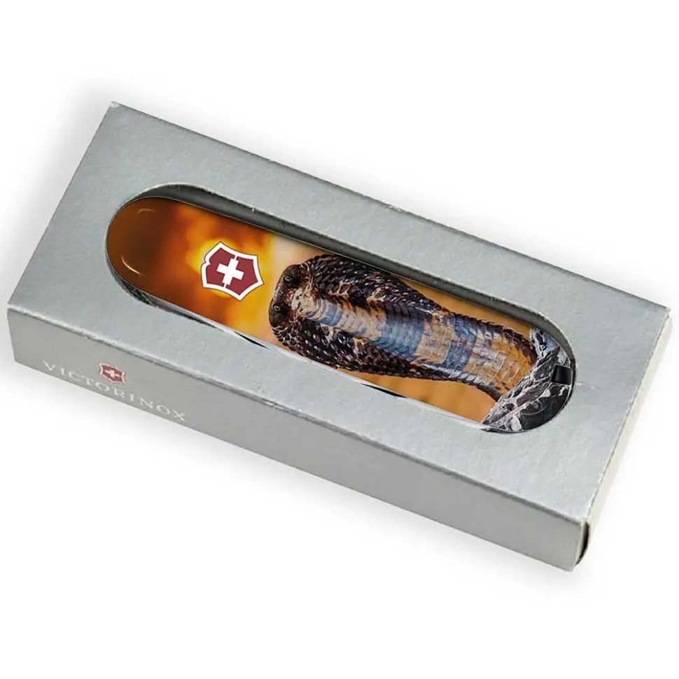 Ніж Victorinox Spartan Zodiac 91мм 13функ Королівська кобра - фото 9