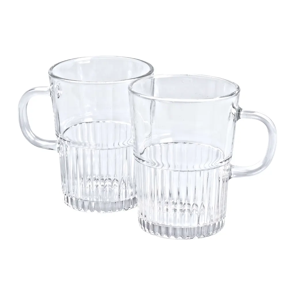 Набор чашек стеклянных Yiwu Lirmartur 2 шт. 500 мл HP-YH-70 - фото 2