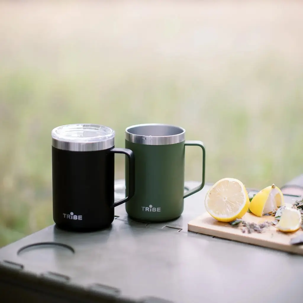 Термокружка Tribe Classic Mug 500 мл black (T-FA-0033-black) - фото 7