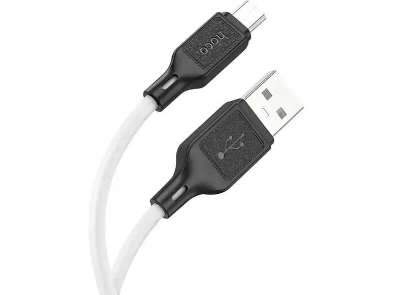 Кабель Hoco X90 Micro USB 1m White (6931474788436)