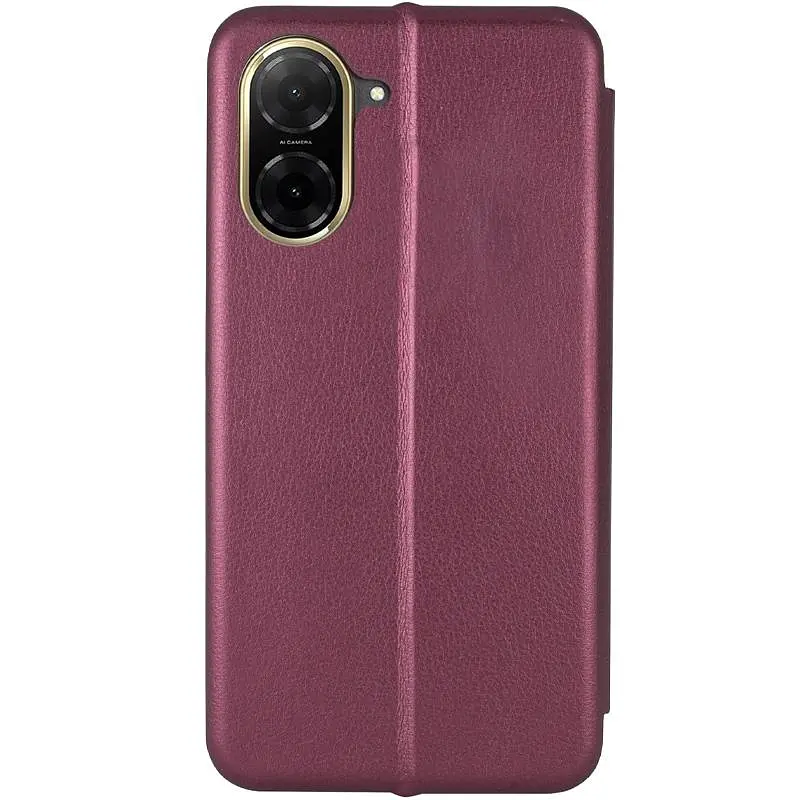 Шкіряний чохол-книжка Classy для Xiaomi Redmi A5 (Europe version) Бордовий - фото 2