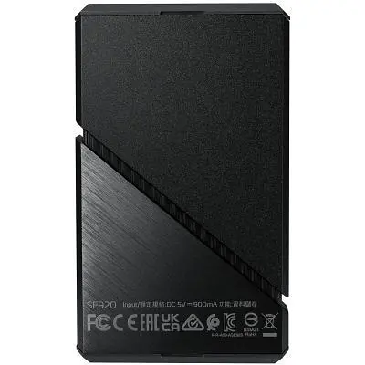 Накопичувач SSD USB 4.0 4TB SE920 ADATA (SE920-4TCBK) - фото 4