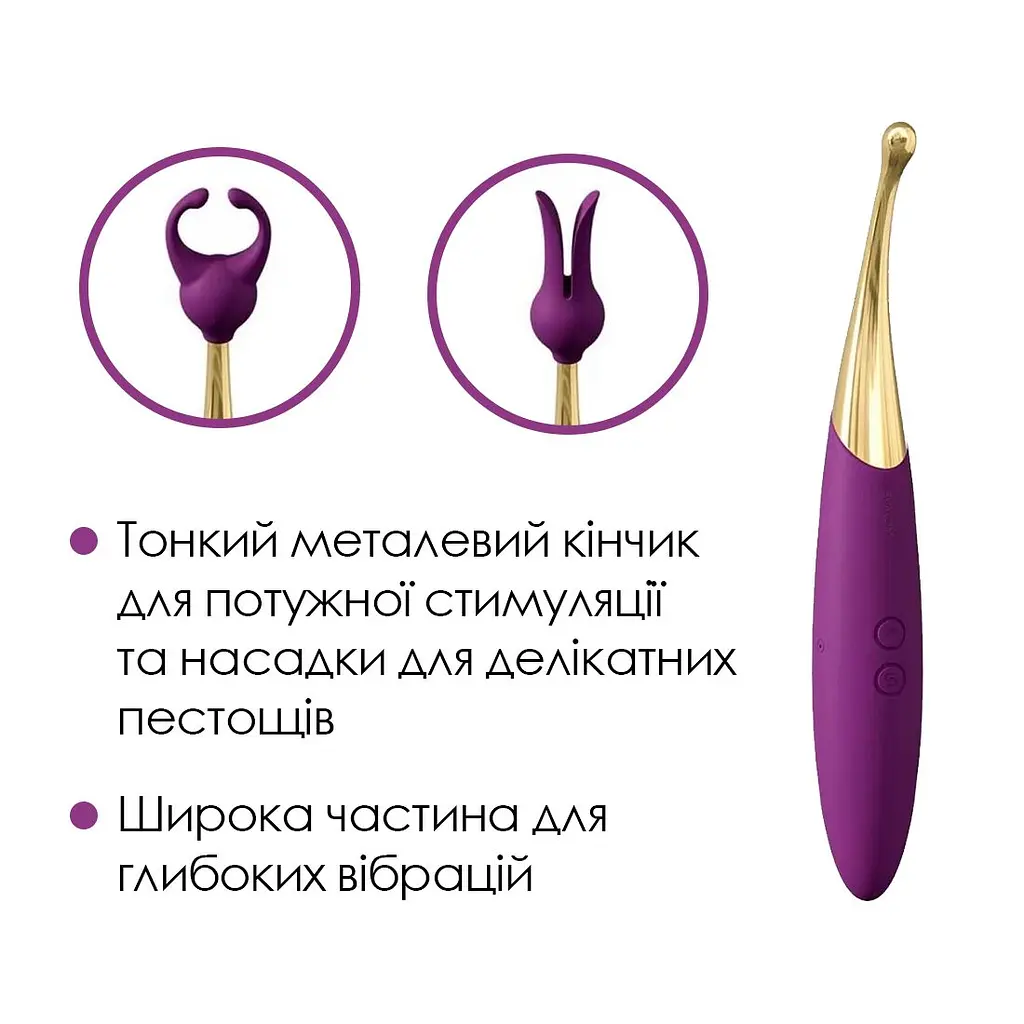 Універсальний вібратор Svakom Beatrice, 4 варіанти використання - фото 4