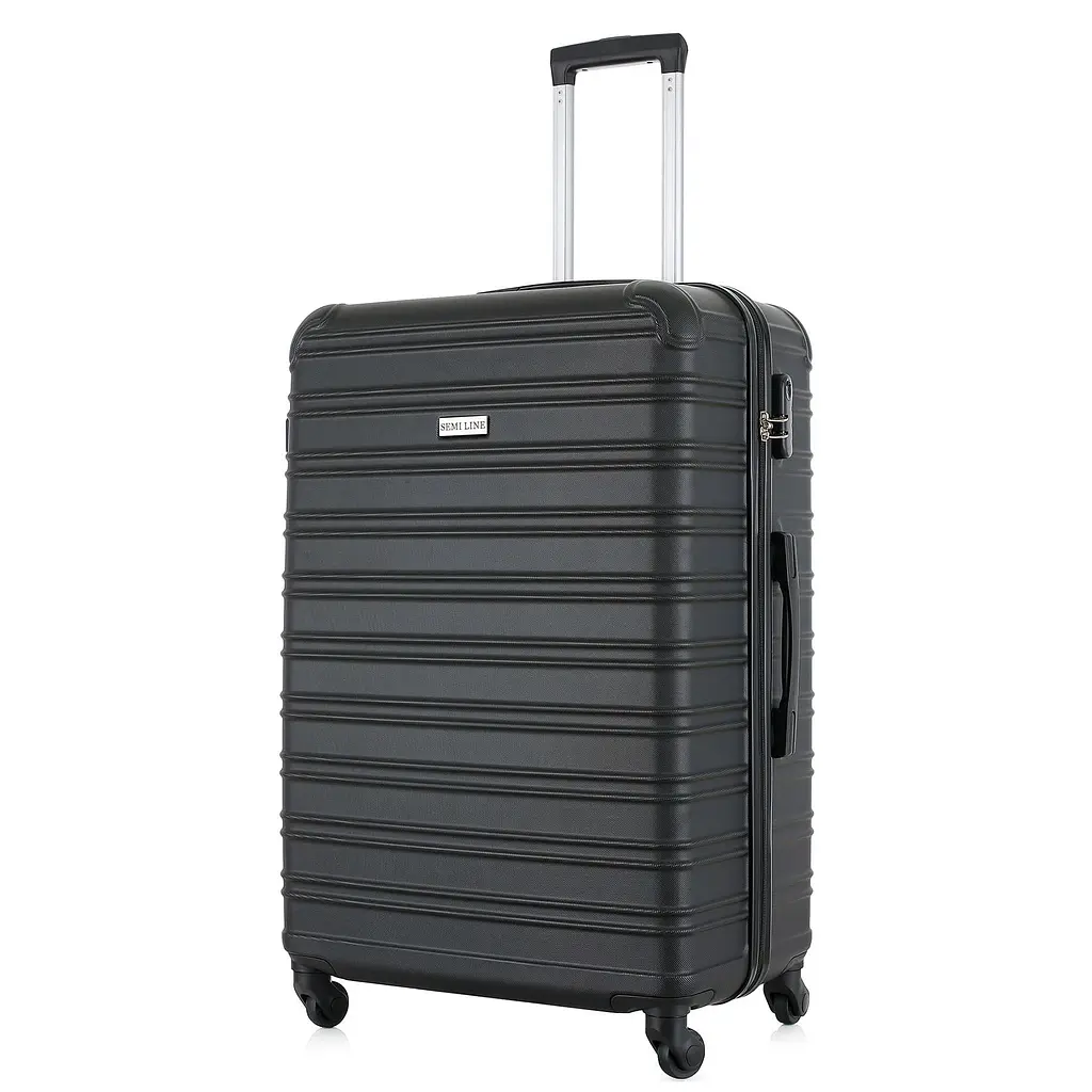 Валіза велика Semi Line 28 дюймів (L) ABS-Plastic Black (T5953-3)