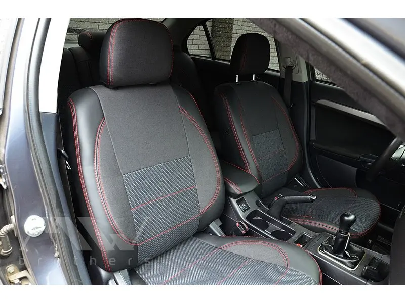 Авточохли модельні MW Brothers для Mitsubishi Lancer X c 2007 - фото 8