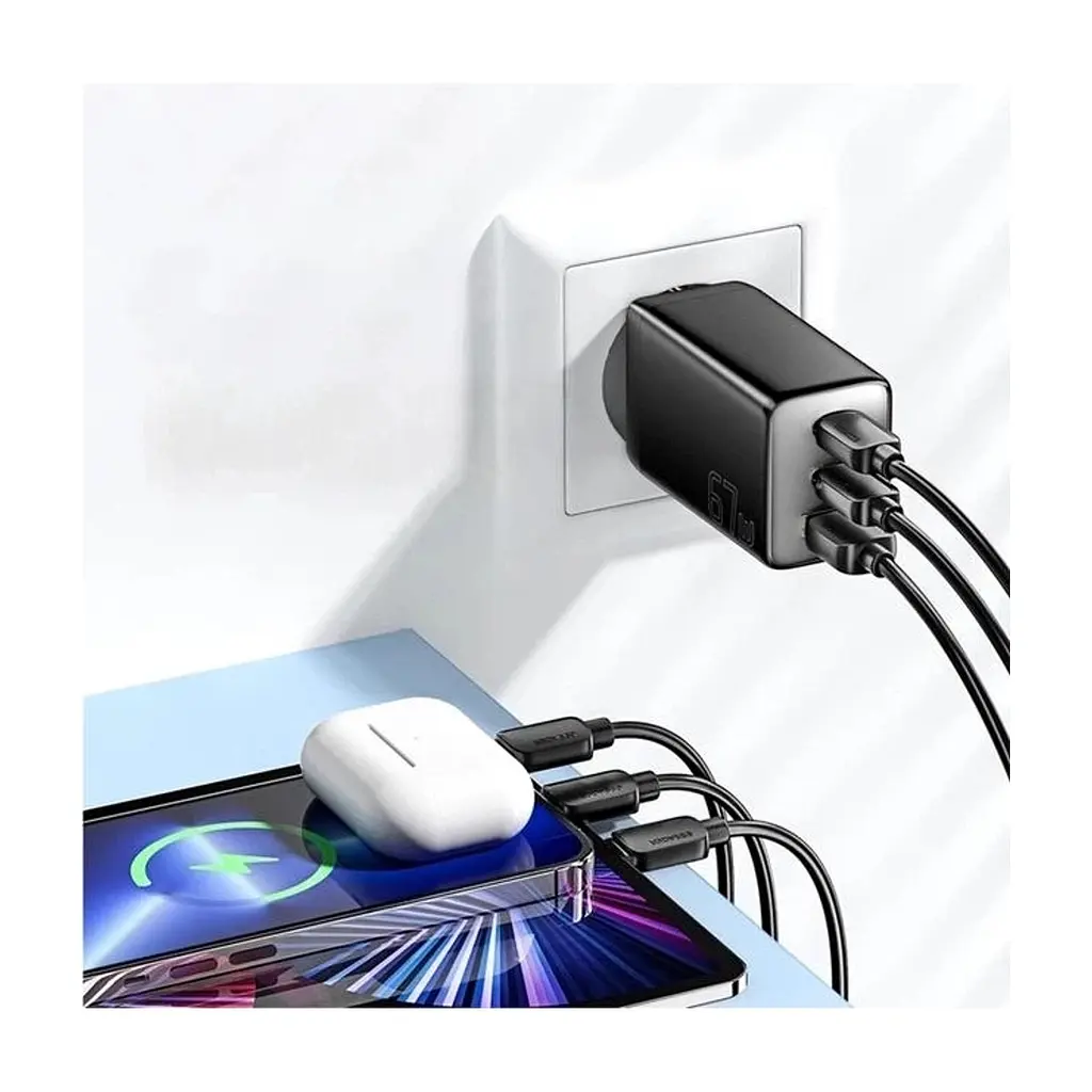 Мережевий зарядний пристрій XPRO BN3 PD20W Type-C to Lightning для телефону та планшета, білий (21644-01) - фото 6