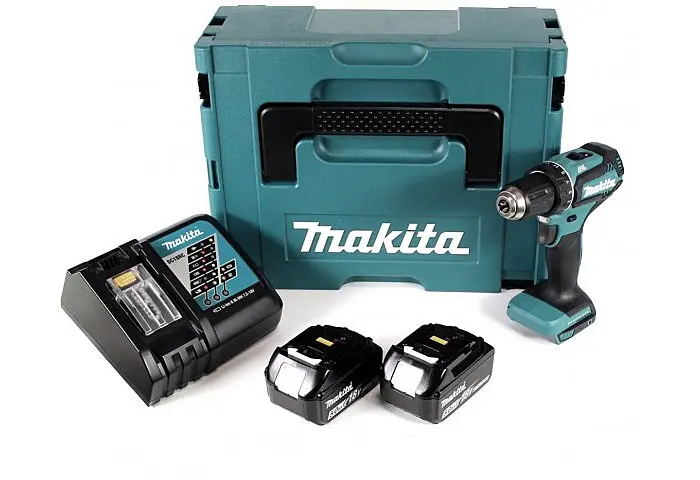 Шуруповерт-дрель аккумуляторная DDF485RFJ 18В Makita teh0025265 - фото 6