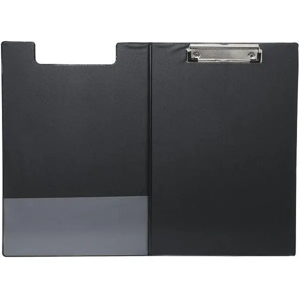 Папка-планшет з затиском А4, PVC, чорна 4-258-09 03110419 4Office - фото 2