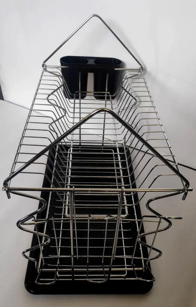 Сушіння для посуду Dish Rack WL 2607 C Silver - фото 2
