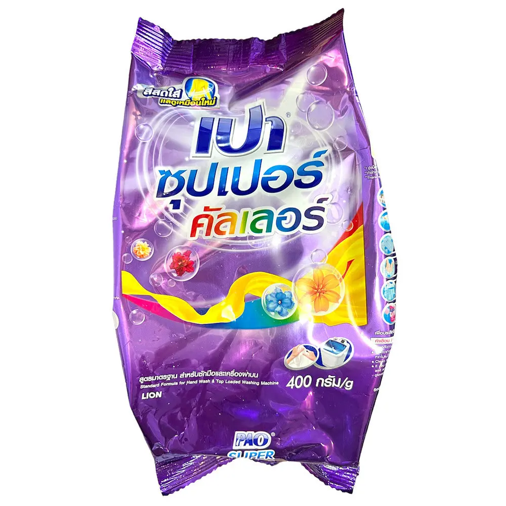 Порошок LION PAO для прання Super Color 400 г