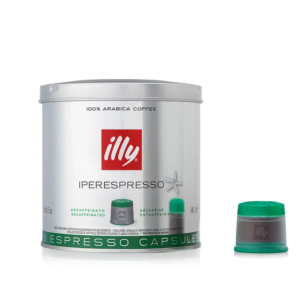 Кава в капсулах iperEspresso Illy Decaff без кофеїну з/б 21 шт - фото 2