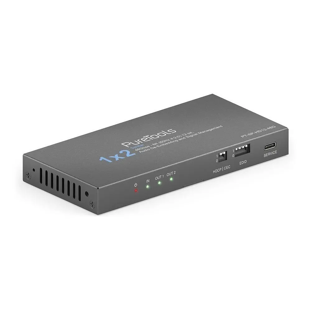 Багатофункціональний HDMI-сплітер 1x4 HDMI 2.1, 8K PURELINK PT-SP-HD14-48G - фото 3
