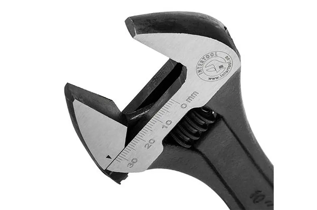 Ключ разводной Intertool 250 мм (0-29 мм) фосфатированный XT-0060 - фото 5