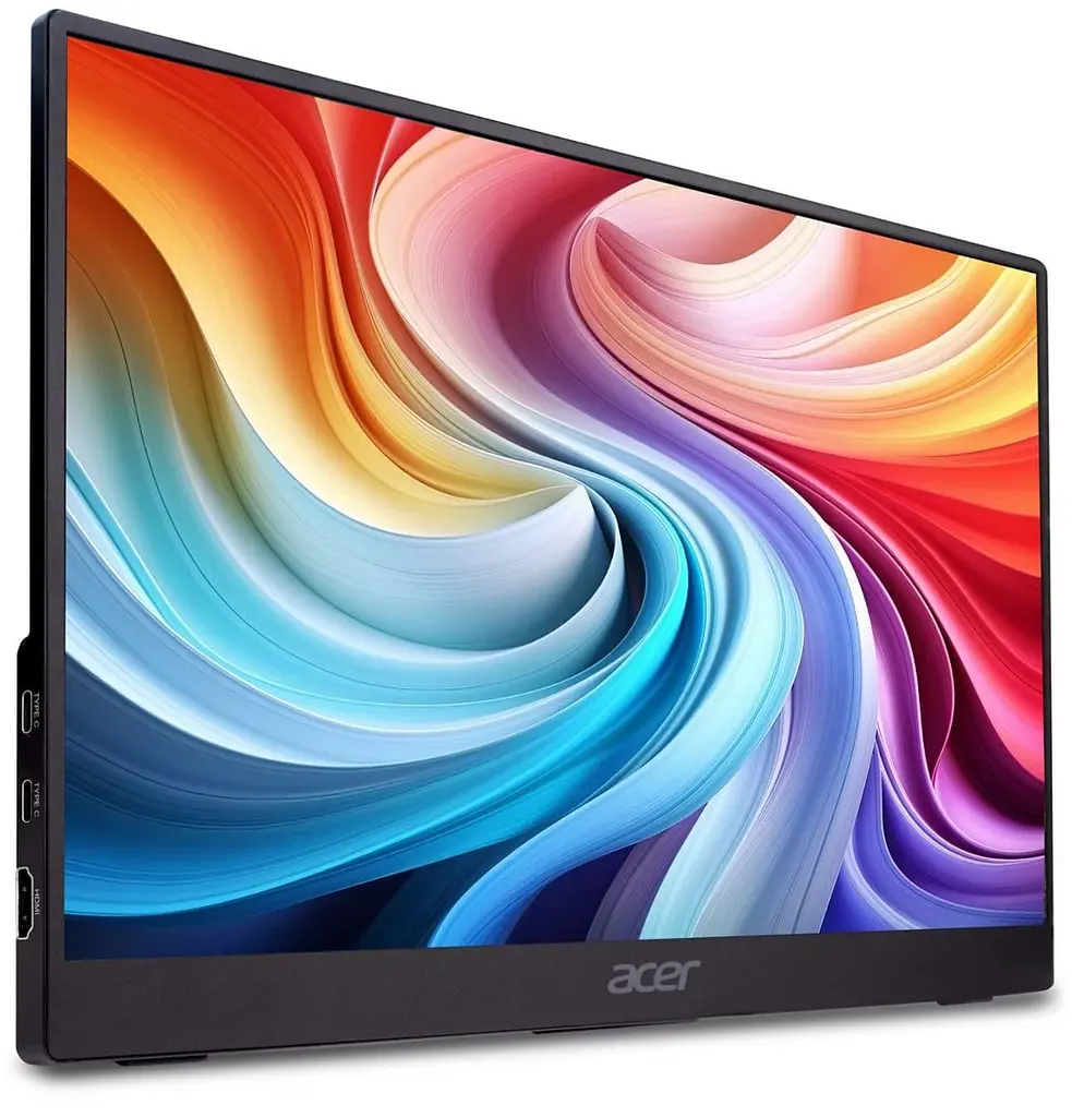 Монітор 15.6" Acer PM161QB1BMIUUX Portable FHD IPS 60Hz (UM.ZP1EE.101) - фото 2